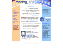Tablet Screenshot of mysteries.net